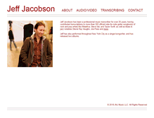 Tablet Screenshot of jeffjacobson.net